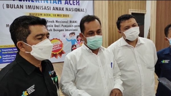 Aceh Target 1,4 Juta Anak dalam Bulan Imunisasi Anak Nasional