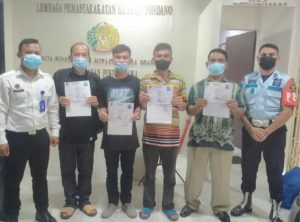 4 Napi Lapas Kelas IIB Tondano Jalani Integrasi & Asimilasi di Rumah