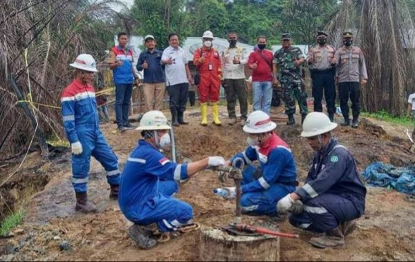 Pertamina Tutup Sumur Minyak Ilegal di Aceh Timur