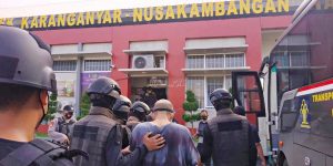 Putus Mata Rantai Narkoba, 11 Narapidana Bandar Lapas Semarang Dipindahkan ke Nusakambangan
