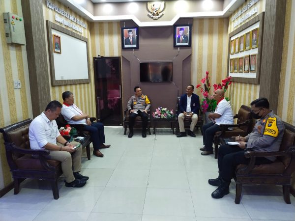 Kapolresta Terima Audiensi Ketua KONI Deli Serdang