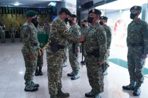 Pangkostrad Pimpin Sertijab Pejabat Danpom dan Kajasmil Kostrad Serta Tradisi Korps Prajurit Kostrad