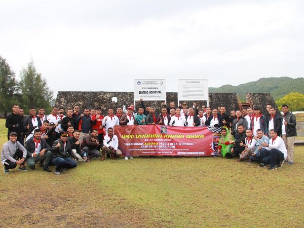 Tempuh Jarak Puluhan Kilometer, Touring Dan Bakti Sosial Kemenkumham Aceh Jelajahi Desa Terpencil