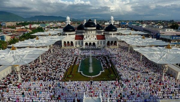Aceh Gelar Festival Takbir Iduladha dalam Komplek Masjid Raya Baiturrahman