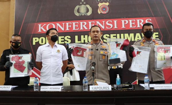 Polres Lhokseumawe Ungkap  Oknum ASN Penipuan Berkedok Penerimaan CPNS dan PPPK