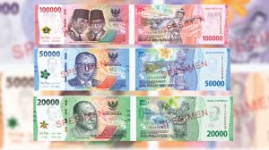 Bank Indonesia Keluarkan Pecahan Uang Rupiah Kertas Baru