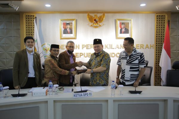 Haji Uma Kembali Terpilih Sebagai Pimpinan PURT DPD RI