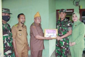 Dandim 0108/Agara Kunjungi Veteran Bagi Tali Asih Rangkaian Dirgahayu RI ke 77