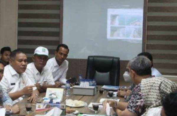 Temui Balai, PJ Bupati Abdya Sampaikan Abrasi Pantai Susoh Kian Ganas