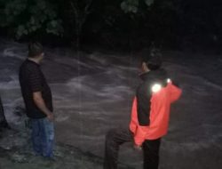 Seorang Warga Alue Seulaseh Terseret Arus Sungai
