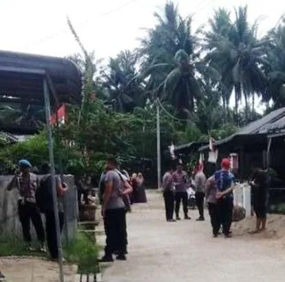 Briptu WP polres aceh timur
