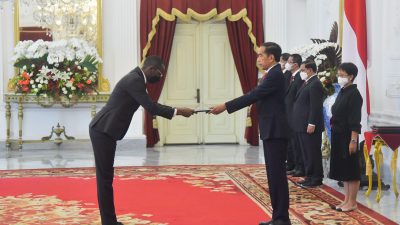 Presiden Terima Surat Penugasan 8 Duta Besar Negara Sahabat