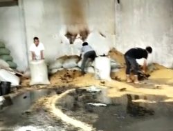 Kilang Padi Terbakar di Abdya, 2 Ton Gabah Kering Jadi Abu