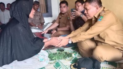 Keluarga Korban Tertimbun Longsor di Babahrot Dapat Santunan