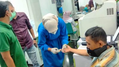 340 Tenaga Kebersihan Lhokseumawe Jalani Pemeriksaan Kesehatan