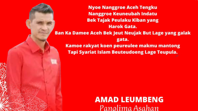 Amad Leumbeng : Jangan Ada Konser di Aceh
