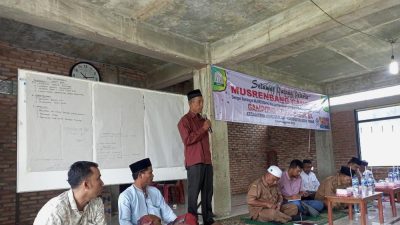 Gampong Keude Bagok Sa Sukses Laksanakan Musrenbang Gampong Tahun 2023