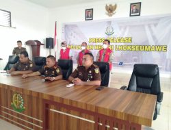 Kejari Lhokseumawe Tahan 3Tersangka Korupsi Anggaran Proyek Pasar Rakyat
