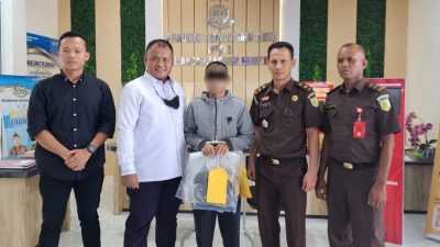 Tersangka Pembakaran Bendera Merah Putih Diserahkan ke JPU