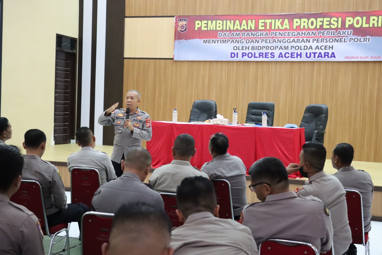 Pembinaan Etika Profesi Polri