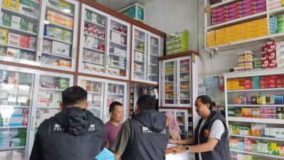 Antisipasi Peredaran Obat Sirup Polres Aceh Timur Cek 11 Apotek