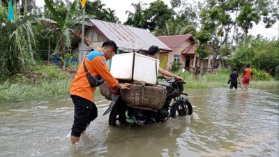 Banjir Terjang 4 Kecamatan