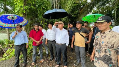 Erosi Ancam Pemukiman Warga dan Perkebunan di Abdya