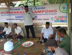 MusrenbangDes Gampong Jalan Tahun Anggaran 2023 Berjalan Khidmat
