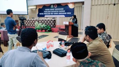 BPBA Gelar FGD Penilaian Kapasitas Daerah Untuk Penilaian Indeks Risiko Bencana