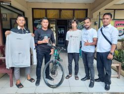 Polsek Langsa Ringkus Spesialis Pembobol Rumah Warga