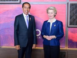Jokowi Bertemu Presiden Komisi Eropa, Ini yang Dibahas