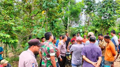 Cegah Konflik di Lokasi Proyek Polsek Nisam Antara Beri Edukasi