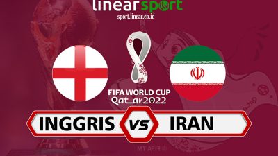 Jadwal Piala Dunia Inggris Vs Iran