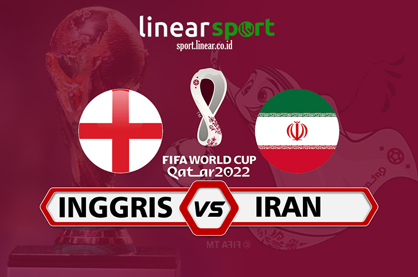Jadwal Piala Dunia Inggris Vs Iran