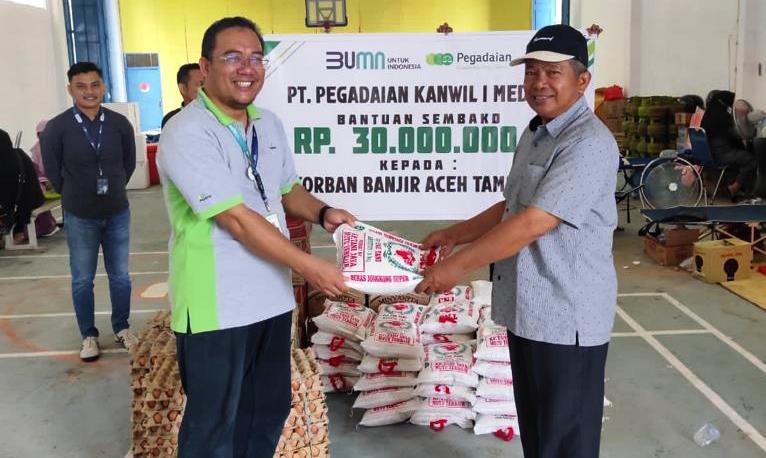 Pegadaian salurkan bantuan