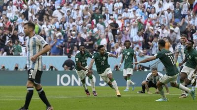 Hasil Piala Dunia Argentina Vs Arab Saudi