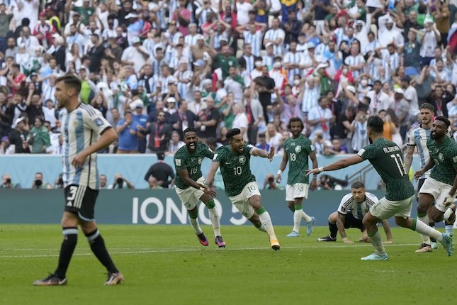 Hasil Piala Dunia Argentina Vs Arab Saudi