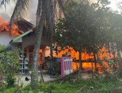Empat Rumah di Aceh Besar Jadi Abu Dilahap Sijago Merah
