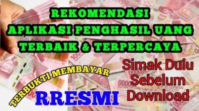 Aplikasi Penghasil Uang Resmi Dari Pemerintah Saat Ini
