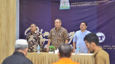 Dinas Koperasi dan UMKM Aceh Gelar Bimtek Menjahit