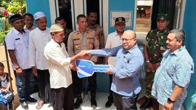 Warga Kurang Mampu di Aceh Timur Ini Bersyukur Rumahnya Dibangun PT Medco