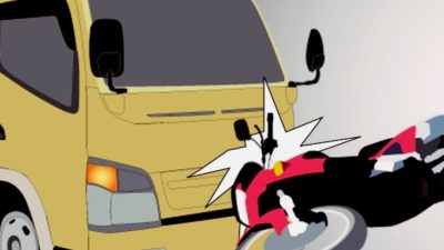 Truk Trado Tabrak Betor, Dua Orang Meninggal Dunia