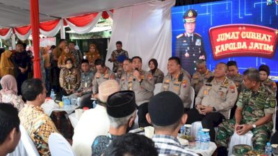 Jumat Curhat Polda Jatim Hadirkan Layanan Masyarakat
