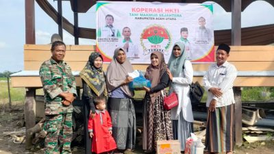 Koperasi HKTI Aceh Utara Santuni Santriwati Asal Medan di Dayah Al Hilal Al Aziziyah Nibong