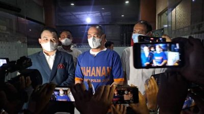Terjerat Kasus KDRT Ferry Irawan Ditahan di Mapolda Jatim