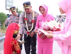 Lepas Sambut Kapolres Langsa Dengan Tarian Ranup Lampuan