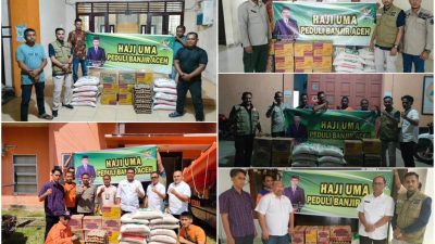 Haji Uma Salurkan Bantuan Banjir Ke 5 Kabupaten yang Terdampak Banjir di Aceh