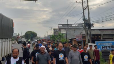 Meriahkan Musywil Muhammadiyah dan Aisyiyah Aceh, Ribuan Warga Bireuen Ikuti Jalan Santai