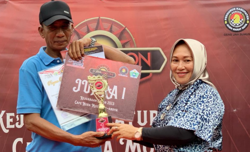 Turnamen Catur Cafe Nura Motor Cup I di Abdya, Hadiah Jutaan Rupiah