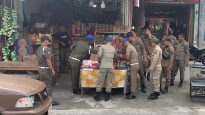 Ratusan Petasan Milik Pedagang di Aceh Barat Diamankan Satpol PP